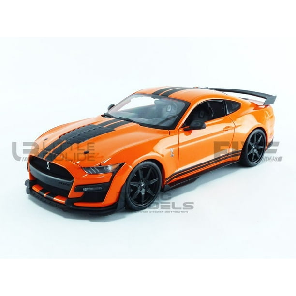 1:18 Maisto Ford Shelby Mustang GT500 2020 orange/black 1:18 Maisto Ford Shelby Mustang GT500 2020 orange/black